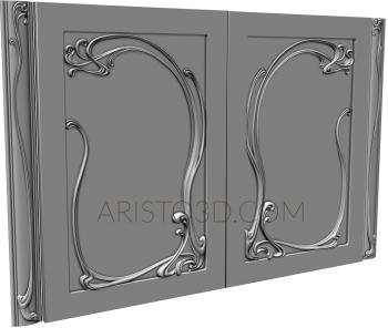 Set of panels (KPN_0027) 3D model for CNC machine